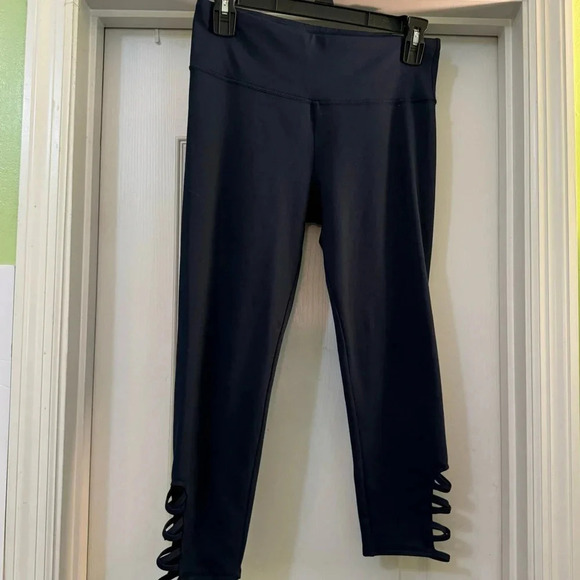 Threads 4 Thought Navy Blue Leggings - Picture 1 of 8